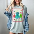 Trick Or Teach Neon Ghost Flower Teacher Spooky Halloween Women's Comfort Colors T-Shirt Bay Trick Or Teach Neon Ghost Flower Teacher Spooky Halloween Women's Comfort Colors T-Shirt Bay