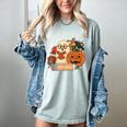 Trick Or Teach Retro Halloween Teacher Women Men Costume Women's Comfort Colors T-Shirt Bay Trick Or Teach Retro Halloween Teacher Women Men Costume Women's Comfort Colors T-Shirt Bay