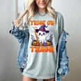 Trick Or Teach Teacher Halloween Ghost Pencil Floral Women's Comfort Colors T-Shirt Bay Trick Or Teach Teacher Halloween Ghost Pencil Floral Women's Comfort Colors T-Shirt Bay