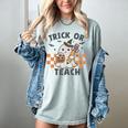 Trick Or Teach Teacher Women's Comfort Colors T-Shirt Bay