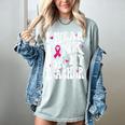 I Wear Pink For My Teacher Breast Cancer Awareness Support Men Women Women's Comfort Colors T-Shirt Bay I Wear Pink For My Teacher Breast Cancer Awareness Support Men Women Women's Comfort Colors T-Shirt Bay