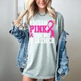 I Wear Pink For My Teacher Breast Cancer Awareness Women's Comfort Colors T-Shirt Bay