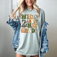 Wild About 2nd Grade Teacher Student First Day Of School Women's Comfort Colors T-Shirt Bay Wild About 2nd Grade Teacher Student First Day Of School Women's Comfort Colors T-Shirt Bay
