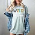 Wild About 4th Grade First Day Of School Teacher Student Women's Comfort Colors T-Shirt Bay Wild About 4th Grade First Day Of School Teacher Student Women's Comfort Colors T-Shirt Bay