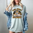 Wild About Reading Tiger For Teachers & Students Women's Comfort Colors T-Shirt Bay Wild About Reading Tiger For Teachers & Students Women's Comfort Colors T-Shirt Bay
