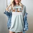 Wild About My Students Shirt Animals Teacher Women's Comfort Colors T-Shirt Bay