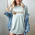 Wild About Teaching School Crew 4th Grade Teacher Squad Women's Comfort Colors T-Shirt Bay Wild About Teaching School Crew 4th Grade Teacher Squad Women's Comfort Colors T-Shirt Bay