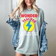 Wonder Teacher Costume Shirt Teacher Halloween Costume Men Women Women's Comfort Colors T-Shirt Bay Wonder Teacher Costume Shirt Teacher Halloween Costume Men Women Women's Comfort Colors T-Shirt Bay