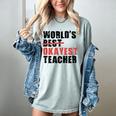World's Best Okayest Teacher ACY025a For Men Women Women's Comfort Colors T-Shirt Bay World's Best Okayest Teacher ACY025a For Men Women Women's Comfort Colors T-Shirt Bay