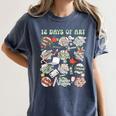 12 Days Of Art Teacher Christmas Artists Painter Educational Women's Comfort Colors T-Shirt Denim 12 Days Of Art Teacher Christmas Artists Painter Educational Women's Comfort Colors T-Shirt Denim