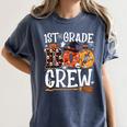 1st Grade Boo Crew Cute Ghost Halloween Teacher Kids Women's Comfort Colors T-Shirt Denim 1st Grade Boo Crew Cute Ghost Halloween Teacher Kids Women's Comfort Colors T-Shirt Denim