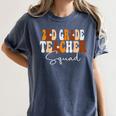 2nd Grade Teacher Squad Cute Women Groovy Fall Autumn Lovers Women's Comfort Colors T-Shirt Denim 2nd Grade Teacher Squad Cute Women Groovy Fall Autumn Lovers Women's Comfort Colors T-Shirt Denim