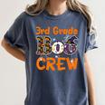 3rd Grade Boo Crew Halloween Teachers Students Costume Women's Comfort Colors T-Shirt Denim