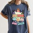 3rd Grade Boo Crew Third Grade Halloween Costume Teacher Kid Women's Comfort Colors T-Shirt Denim 3rd Grade Boo Crew Third Grade Halloween Costume Teacher Kid Women's Comfort Colors T-Shirt Denim