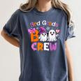 3rd Grade Boo Crew Third Grade Halloween Costume Teacher Kid Women's Comfort Colors T-Shirt Denim