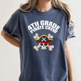 4th Grade Pirate Crew Halloween Costume Cool Teacher Student Women's Comfort Colors T-Shirt Denim 4th Grade Pirate Crew Halloween Costume Cool Teacher Student Women's Comfort Colors T-Shirt Denim
