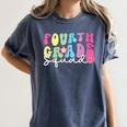 4th Grade Squad Fourth Teacher Student Team Back To School Women's Comfort Colors T-Shirt Denim