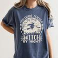 5th Grade Teacher By Day Witch By Night Halloween Women's Comfort Colors T-Shirt Denim 5th Grade Teacher By Day Witch By Night Halloween Women's Comfort Colors T-Shirt Denim