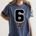 6 7 Matching Teachers Halloween Costume Gorilla Women's Comfort Colors T-Shirt Denim 6 7 Matching Teachers Halloween Costume Gorilla Women's Comfort Colors T-Shirt Denim