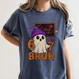 67 Teacher Halloween Ghost Six Seven Meme Math Equation Bruh Women's Comfort Colors T-Shirt Denim 67 Teacher Halloween Ghost Six Seven Meme Math Equation Bruh Women's Comfort Colors T-Shirt Denim