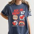 67 History Teacher Teacher 6 7 Overuse '67 Women's Comfort Colors T-Shirt Denim 67 History Teacher Teacher 6 7 Overuse '67 Women's Comfort Colors T-Shirt Denim
