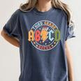 ABCD 3rd Grade Rocks Pencil Lightning Teachers Rock Boys Women's Comfort Colors T-Shirt Denim ABCD 3rd Grade Rocks Pencil Lightning Teachers Rock Boys Women's Comfort Colors T-Shirt Denim