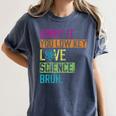 Admit It You Low Key Love Science Bruh Funny Science Teacher Women's Comfort Colors T-Shirt Denim Admit It You Low Key Love Science Bruh Funny Science Teacher Women's Comfort Colors T-Shirt Denim