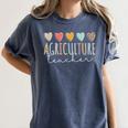 AG Teacher Future Farmer Agriculture Teacher Women's Comfort Colors T-Shirt Denim AG Teacher Future Farmer Agriculture Teacher Women's Comfort Colors T-Shirt Denim