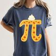 Apple Pi Pie Pun Math Teacher Pi Day 2020 Women's Comfort Colors T-Shirt Denim
