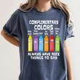 Artist Art Teacher School Artist Joke Women's Comfort Colors T-Shirt Denim Artist Art Teacher School Artist Joke Women's Comfort Colors T-Shirt Denim