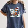 Artist Gingerbread Painter Art Teacher Student Christmas Women's Comfort Colors T-Shirt Denim Artist Gingerbread Painter Art Teacher Student Christmas Women's Comfort Colors T-Shirt Denim