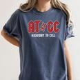 ATGC Teacher Student Biology Women's Comfort Colors T-Shirt Denim ATGC Teacher Student Biology Women's Comfort Colors T-Shirt Denim