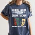Theatre Teacher Drama Lover Theatre Mask Drama Teacher Women's Comfort Colors T-Shirt Denim Theatre Teacher Drama Lover Theatre Mask Drama Teacher Women's Comfort Colors T-Shirt Denim