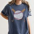 Baseball Happy Dot Day Shirts For Kids Men Women Teacher Women's Comfort Colors T-Shirt Denim
