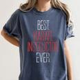 Best Karate Instructor Ever Martial Arts Teacher Sensei Women's Comfort Colors T-Shirt Denim Best Karate Instructor Ever Martial Arts Teacher Sensei Women's Comfort Colors T-Shirt Denim