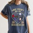 Biology Teacher Women's Comfort Colors T-Shirt Denim Biology Teacher Women's Comfort Colors T-Shirt Denim