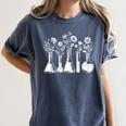 Botanical Beaker Science Teacher Floral Chemistry Lab Week Women's Comfort Colors T-Shirt Denim Botanical Beaker Science Teacher Floral Chemistry Lab Week Women's Comfort Colors T-Shirt Denim