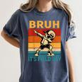 Bruh It's Field Day Teacher Happy Field Day Dabbing Boy Women's Comfort Colors T-Shirt Denim Bruh It's Field Day Teacher Happy Field Day Dabbing Boy Women's Comfort Colors T-Shirt Denim