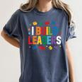 I Build Leaders Bricks Building Blocks Teacher Brick Builder Women's Comfort Colors T-Shirt Denim I Build Leaders Bricks Building Blocks Teacher Brick Builder Women's Comfort Colors T-Shirt Denim