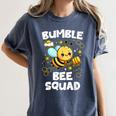 Bumble Bee Squad Honey Bumblebee Teacher Team Group Women's Comfort Colors T-Shirt Denim Bumble Bee Squad Honey Bumblebee Teacher Team Group Women's Comfort Colors T-Shirt Denim