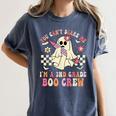 You Can't Scare Me Im A 2nd-Grade Boo Crew Teacher Halloween Women's Comfort Colors T-Shirt Denim You Can't Scare Me Im A 2nd-Grade Boo Crew Teacher Halloween Women's Comfort Colors T-Shirt Denim