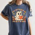 You Can't Scare Me I Teach Fifth Grade Halloween Teacher Women's Comfort Colors T-Shirt Denim You Can't Scare Me I Teach Fifth Grade Halloween Teacher Women's Comfort Colors T-Shirt Denim