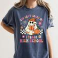 You Can't Scare Me I Teach High School Teacher Halloween Women's Comfort Colors T-Shirt Denim You Can't Scare Me I Teach High School Teacher Halloween Women's Comfort Colors T-Shirt Denim
