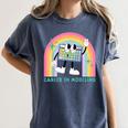 Career In Modeling AAC Teacher SLP SPED Communication Autism Women's Comfort Colors T-Shirt Denim Career In Modeling AAC Teacher SLP SPED Communication Autism Women's Comfort Colors T-Shirt Denim