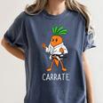 Carrate Karate Carrot Student Teacher Trainee Trainor Women's Comfort Colors T-Shirt Denim Carrate Karate Carrot Student Teacher Trainee Trainor Women's Comfort Colors T-Shirt Denim
