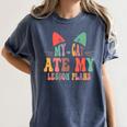 My Cat Ate My Lesson Plans Teacher Sarcastic Women's Comfort Colors T-Shirt Denim My Cat Ate My Lesson Plans Teacher Sarcastic Women's Comfort Colors T-Shirt Denim