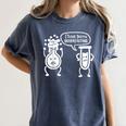 Chemistry Science Teacher I Think You'Re Overreacting Men Women Girls Kids Women's Comfort Colors T-Shirt Denim Chemistry Science Teacher I Think You'Re Overreacting Men Women Girls Kids Women's Comfort Colors T-Shirt Denim