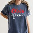 Choir Chorister Choir Teacher Choir Director Women's Comfort Colors T-Shirt Denim