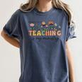 Christian Teacher Teaching Is My Ministry Faith Bible Verse Women's Comfort Colors T-Shirt Denim