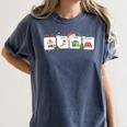 Christmas Santa Special Education SPED Teacher Xmas PJ Women's Comfort Colors T-Shirt Denim Christmas Santa Special Education SPED Teacher Xmas PJ Women's Comfort Colors T-Shirt Denim